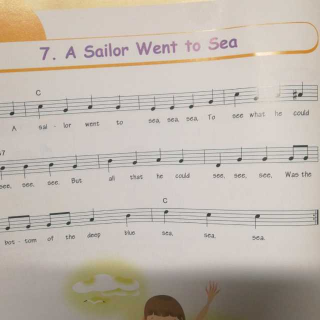 3-4英文童谣 A sailor went to sea