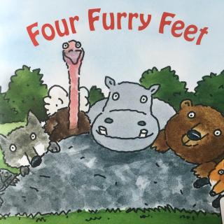 Letter F Four Furry Feet