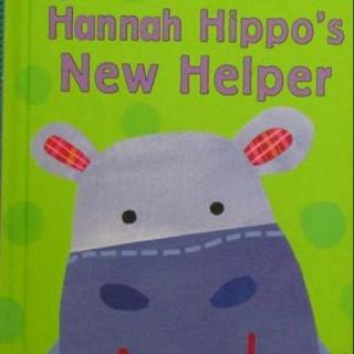 大米讲中英文绘本故事-Hannah Hippo's New Helper河马汉娜小姐的新助手