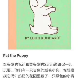 pat the puppy