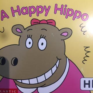 Letter H A Happy Hippo