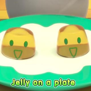 【凯西教童谣】Jelly on a plate 果冻在盘子上