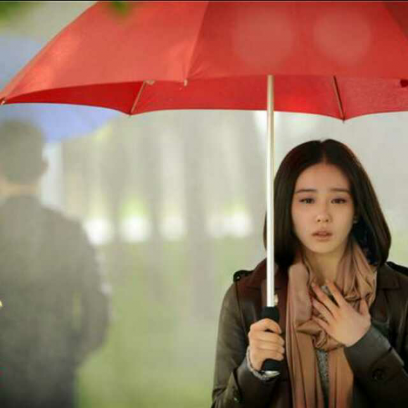 舒婷 雨别