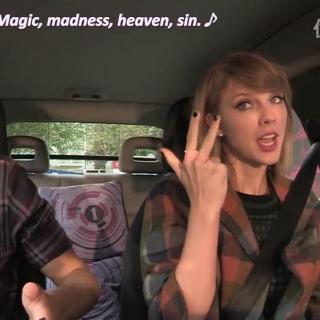 Taylor Swift & Greg James Blank Space Outtakes video