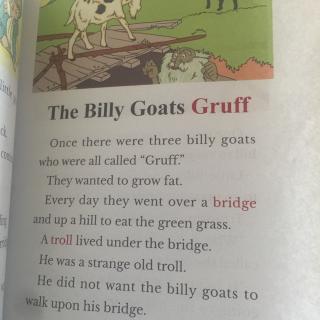 The Billy Goats Gruff