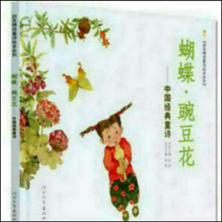 杨杨读《蝴蝶·豌豆花》：蝴蝶·豌豆花（郭风）