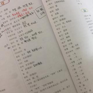 快乐韩国语第9课 单词