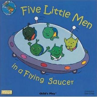 【英文绘本】Five little men in a flying saucer