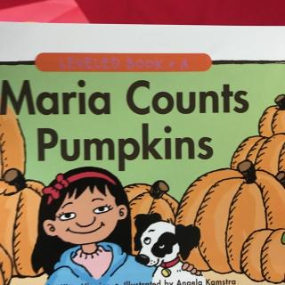 maria counts pumpkins