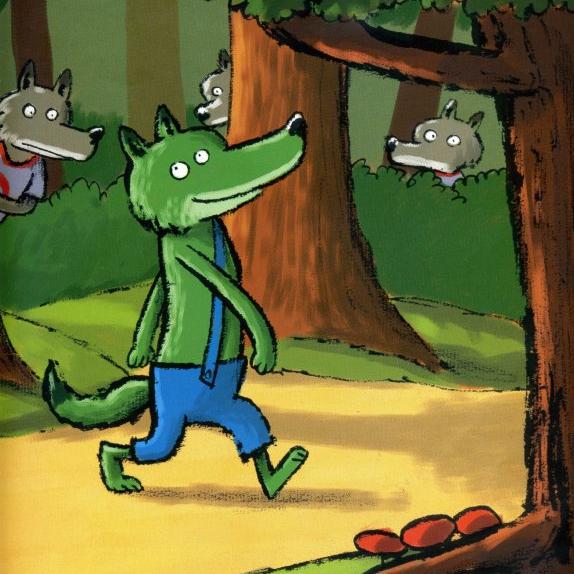 aaron妈咪讲故事啦~小绿狼