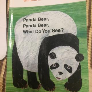 panda bear panda bear what do you see?