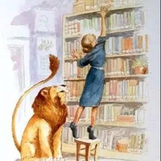 绘本故事《图书馆狮子》
