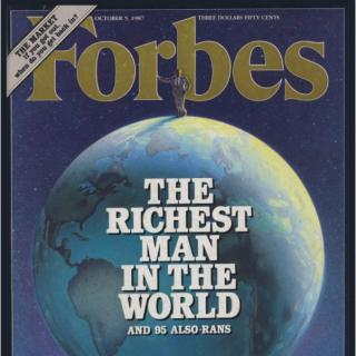 0612福布斯:30年世界富豪榜回顾