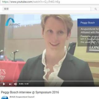 NO.309 Dr. Peggy Bosch Interview @ Symposium 2016