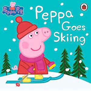 佩奇去滑雪 中英双语 peppa goes skiing