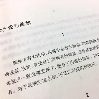 爱与孤独