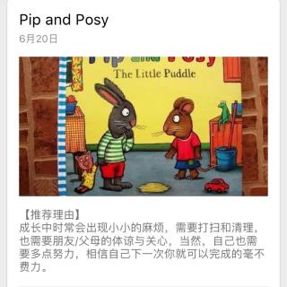 全球知名插画作家阿克塞尔·舍夫勒的系列绘本之Pip and Posy
