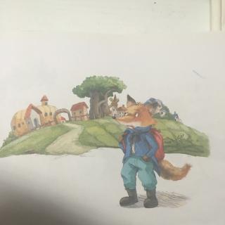 狐狸先生住进了欢乐村庄