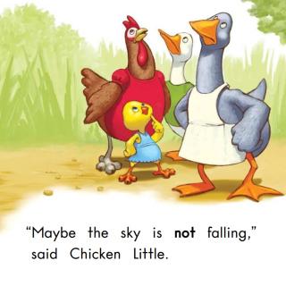 100个儿童英文故事集之Book 69“Chicken Little”