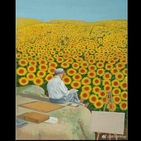 青铜葵花—葵花田