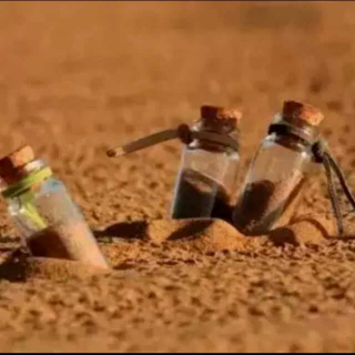 沙漠深处的水瓶