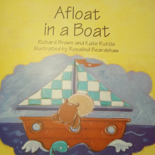 Afloat in a boat