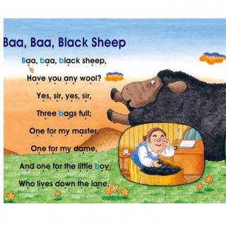 【玥妈分享】13-Baa, Baa, Black Sheep (song)