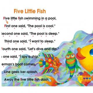 【玥妈分享】15-Five Little Fish (song)