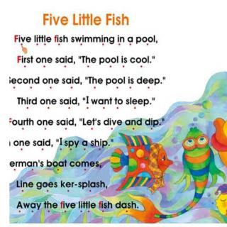 【玥妈分享】15-Five Little Fish (read)