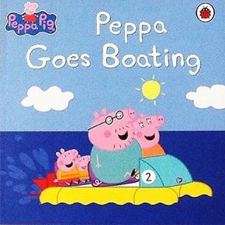 佩奇去划船 peppa goes boating