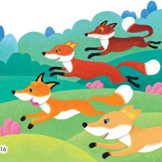 100个儿童英文故事集之Book 71“A fast fox”