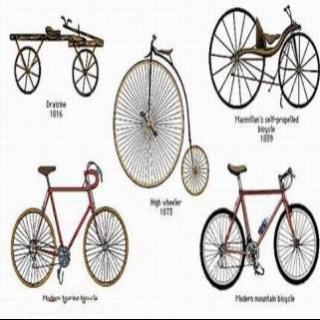 自行车的演变史图片图片