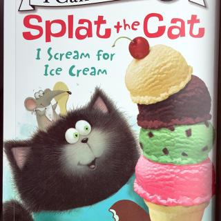 喵喵果英文绘本故事-Splat the cat_I scream for Ice cream下