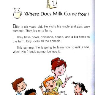 跳跳&妈妈讲故事1. Where Does Milk Come from?