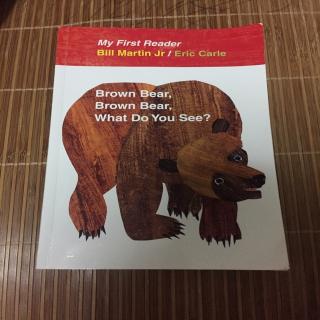 【乐乐读英文绘本】Brown bear， brown bear，what do you see？