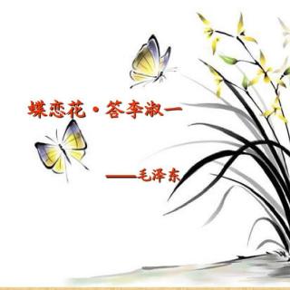 《蝶恋花.答李淑一》