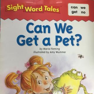 Can we get a pet—Sight words tales