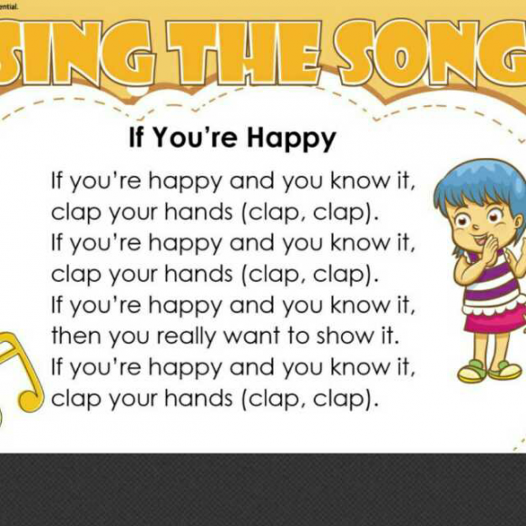if you are happy