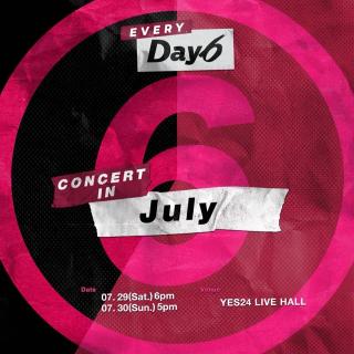 DAY6七月歌曲收录