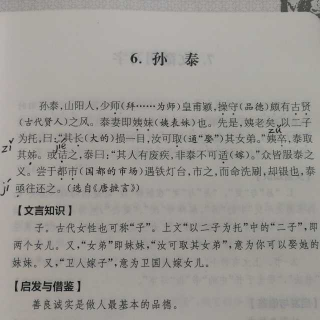 王靖贻朗读文言文6:«孙泰»