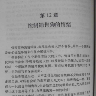 14-19第12章控制销售狗的情绪