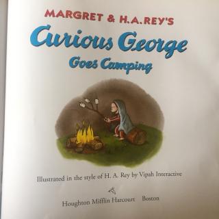 Curious  George goes camping