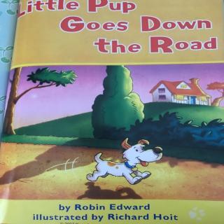 英文故事4: little pup goes down the road