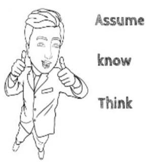 学习单词 assume know think