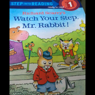 Watch your step, Mr.Rabbit