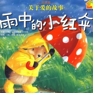绘本故事131—【雨中的小红伞】