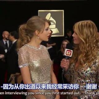 TVGN Red Carpet Interview Taylor Swift