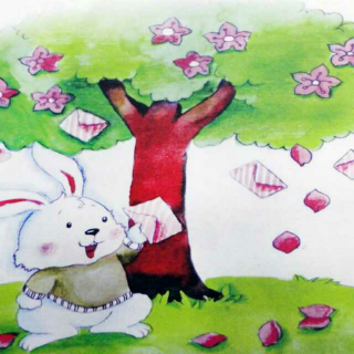故事（11）桃树下的小白兔
