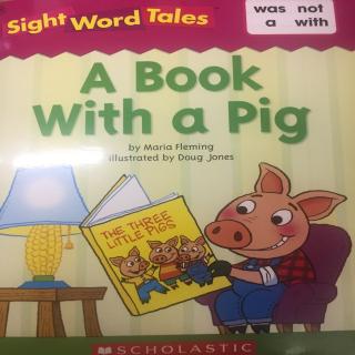 A book with a pig