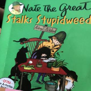 Nate the great  Stalks Stupidweed-20170805